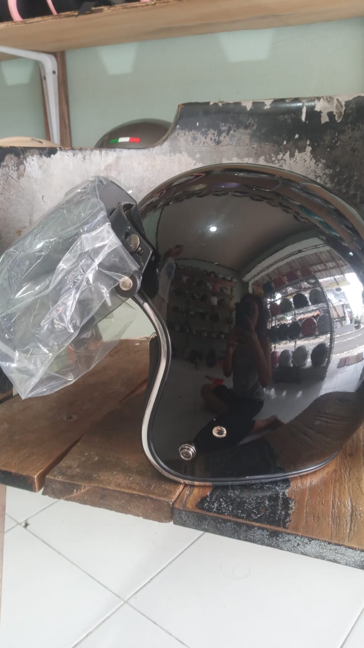 Retro Classic - Olive Green - Motorcycle helmet - Rp 340.000